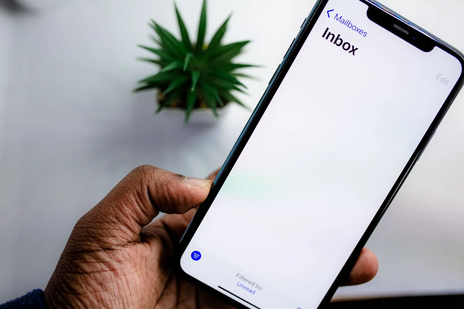 Email inbox on a smartphone — alerts only help if you act on them the same day